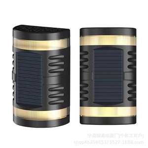 Lámpara solar de pared para exploración forestal, luz LED impermeable de 2,4 pulgadas para exteriores, iluminación ascendente y descendente para decoración de patio - Product Image 3