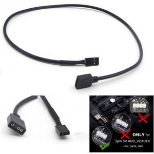 หัวต่อ EBY ARGB 24V 3Pin/12V 4Pin SM JST สำหรับต่อสายไฟ <span class=keywords><strong>RGB</strong></span> ADD <span class=keywords><strong>Header</strong></span> เมนบอร์ด WS2812 WS2812B LED Strip PC MSI <span class=keywords><strong>ASUS</strong></span> Aura SYNC AORUS CE - Product Image 6