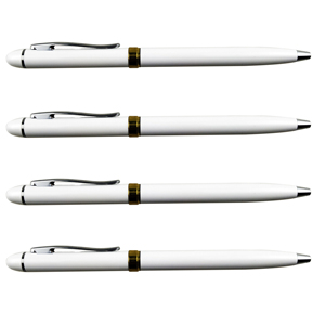 Stylos à bille publicitaires personnalisés, logo sur stylo à bille en métal pour entreprise - Product Image 1