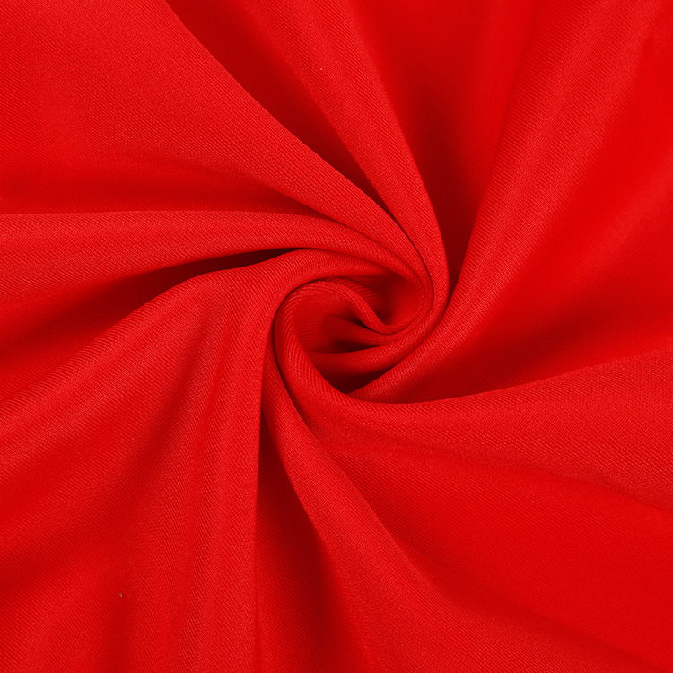 100% Combed Cotton Recycle Fabric Textiles Scuba Healthy Fabric Combed Polyester Cotton 280gsm Scuba Warp Knit Fabric