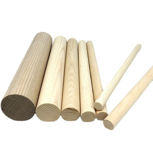 YUESHEN Varilla Redonda <span class=keywords><strong>de</strong></span> Madera <span class=keywords><strong>de</strong></span> Fresno Personalizada, Palanca <span class=keywords><strong>de</strong></span> Madera <span class=keywords><strong>de</strong></span> Fresno Blanca, Barra Redonda para Muebles, Piezas Mecanizadas por CNC - Product Image 2