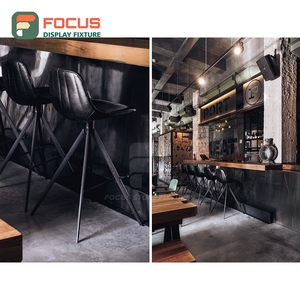 High Capacity Cafe Service Counter Laminate Wood Finish Bakery Service Area Roastery Service Counter - Product Image 2