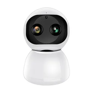 HD 1080P Dual Lens PTZ Wifi 10X Zoom Camera indoor Auto Tracking Cloud CCTV Home Security IP Camera 3MP Audio Speed Dome Camera