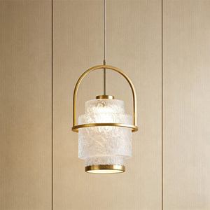 <span class=keywords><strong>Lampadario</strong></span> Nordic Semplice per Ristorante, Faretto di Lusso di Design LED 3000K in Vetro e Ferro per Catering, Hot Pot, Caffè, Bar, Bancone - Product Image 2