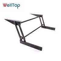 Nouveautés WT01-17 : Mécanisme de levage de bureau en métal, mécanisme de table pliante, mécanisme de table basse à fermeture douce pour chambre et hôpital