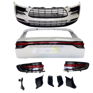 Actualiza el modelo antiguo con el kit de carrocería, faros y luces traseras del 2025. Parachoques para <span class=keywords><strong>Porsche</strong></span> <span class=keywords><strong>Macan</strong></span>, capó del motor Maca 95B - Product Image 2