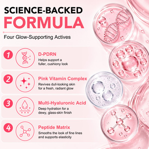 Sérum YECUCE pour le soin de la peau, essence intensive avancée, ampoule PDRN, complexe de vitamines roses, pour la récupération de la peau, éclat radieux - Product Image 4