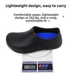 Chaussures de travail anti-fatigue pour la production alimentaire, sabots de cuisine antidérapants, imperméables, résistants à l'huile, chaussures de sécurité pour la pharmacie - Product Image 2