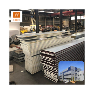 Panel sándwich de poliuretano de alta calidad, fabricante de pared <span class=keywords><strong>aislante</strong></span> de <span class=keywords><strong>poliestireno</strong></span>, Panel de lana de vidrio - Product Image 5