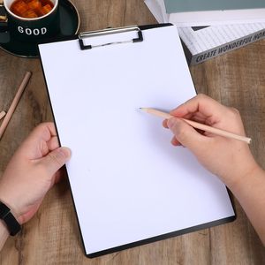 Portablocco con Portapenna Nero, Clipboard in Plastica Formato <span class=keywords><strong>A4</strong></span>, Portablocco da Appendere per Insegnanti e Studenti, Forniture per Ufficio - Product Image 3