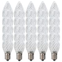 Guanyi Smart AC Alimentation de remplacement LED C7 Ampoule pour décoration de Noël