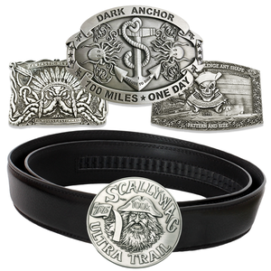 Fashion Barat desainer kustom Logo wanita seng paduan sabuk gesper menyesuaikan Pria Wanita koboi logam kerajinan sabuk gesper - Product Image 1