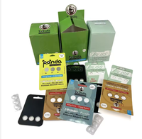 Boîte en papier en gros avec carte lenticulaire 3D et flacons en plastique pour l'emballage de pilules, carte blister en papier pour capsules avec boîtes de présentation