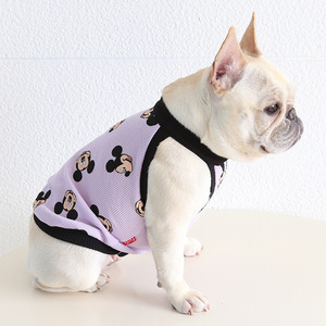 JXANRY Comodo Gilet Senza Colletto in Cotone con Design Classico a Cartoni Animati <span class=keywords><strong>per</strong></span> Cani di Taglia Grande - Product Image 3