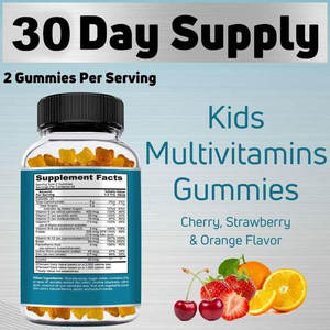 Biochealth GMP Halal Gomitas sin azúcar para niños Vitamina C <span class=keywords><strong>D3</strong></span> Zinc Omega 3 Candy Bear Gummy Kids Multivitamin Gummy - Product Image 2