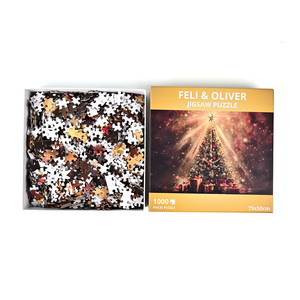 Nhà Sản Xuất Tùy Chỉnh Thiết Kế In Ấn Trẻ Em Giấy Trò Chơi Ghép Hình Câu Đố 500 1000 Miếng Dành Cho Người Lớn Giấy Trò Chơi Câu Đố - Product Image 5