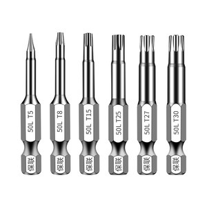 Baolian <b>Torx</b> Screwdriver <b>Bits</b> T27 Magnetic Industrial Grade For General Maintenance And Repair - Product Image 2