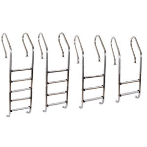 Tubo de acero inoxidable de 42mm 304 316 Escalera mecánica integrada para piscinas con escalera 2 pisos <span class=keywords><strong>3</strong></span> pisos 4 pisos Opciones para piscinas - Product Image 1