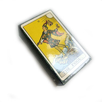 Fabricant Vente en gros Conception personnalisée Impression personnalisée Mode Deck Cartes de tarot colorées Motif Carte à jouer