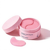 Masque Contour des Yeux Apaisant Bio en Gros pour Usine, Formule Gel Anti-Rides à l'Acide Hyaluronique et au Collagène pour Peaux Sèches