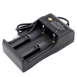 2 слота литий-ионный аккумулятор Портативный Usb зарядное устройство для 18350 18500 <span class=keywords><strong>18650</strong></span> 21700 перезаряжаемый 3,7 В литий-ионный аккумулятор сотового зарядного устройства - Product Image 5