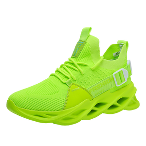 Chaussures de course décontractées <span class=keywords><strong>pour</strong></span> hommes, personnalisées, respirantes, à lacets, en maille, <span class=keywords><strong>pour</strong></span> le printemps, l'été et l'automne – Vente en gros, nouveau modèle, <span class=keywords><strong>pas</strong></span> <span class=keywords><strong>cher</strong></span> et tendance - Product Image 1