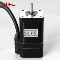 Kaihong 42x42x60+20mm 0.7Nm 24VDC 2 Fase Hybrid Nema 17 Motor Stepper Loop Tertutup dengan Encoder 1000 Line