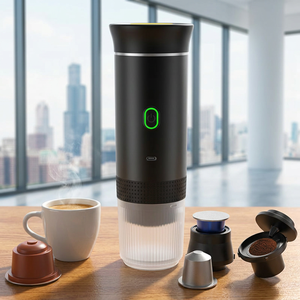 Cafetera Espresso Automática Portátil, Carga USB, para Viajes al Aire Libre, Electrodoméstico de Café Portátil para el Hogar - Product Image 1