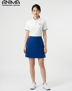 Polo respirant pour femme, coupe ajustée, avec logo personnalisé, pour le golf, léger, vente en gros - Product Image 1