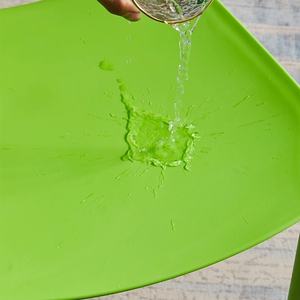 Sedia da pranzo moderna in plastica per <span class=keywords><strong>cucina</strong></span> con schienale curvo aperto, viola/<span class=keywords><strong>rosa</strong></span>, sedia commerciale in polipropilene per ristorante - Product Image 6