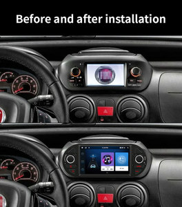 BQCC Radio de Auto con Pantalla Táctil de 7 Pulgadas, Octa Core, Android 13, Mirrorlink, Reproductor Multimedia para Fiat Fiorino 2008-2011, Carplay Inalámbrico, WIFI, GPS, RDS, FM - Product Image 2