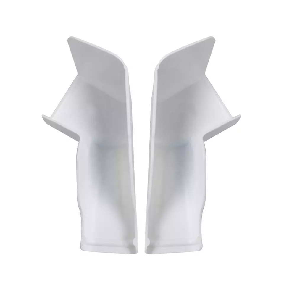 Blanc, paquet de 2 (1 à gauche, 1 à droite)