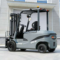 Schnelle Lieferung Tragbarer 2T 2,5t 3t 3,5t 4t Elektro-Gabelstapler Hubhöhe 3m 4m 5m 6m Lager-Elektrostapler