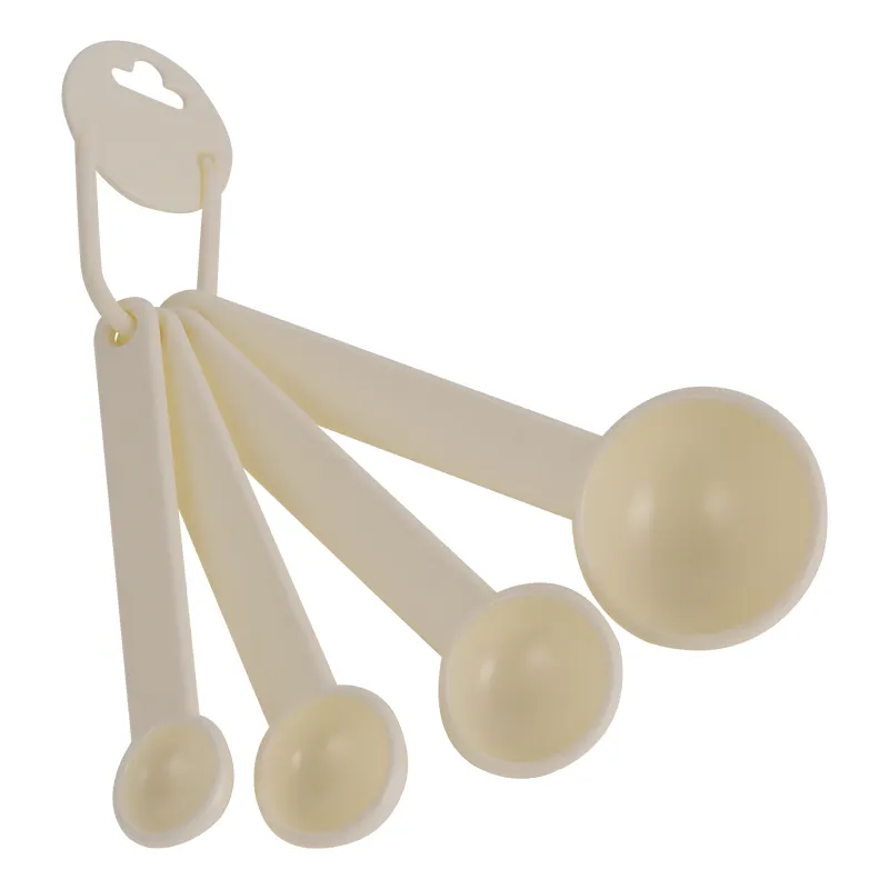 Hot Sell Bakery Tools Plastic Measuring Spoon Set Measure Spoon