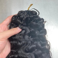Cabello Humano Virgen Birmano Rizado SDD de Doble Trama, 100% Humano, 18 Pulgadas, 1 B, Precio de Fábrica #   Todos los Colores