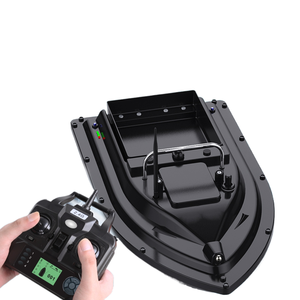 Bateau télécommandé automatique pour la pêche avec détection de poissons, portée de retour de 600 m, livraison d'hameçons, capacité de charge de 2,5 kg, vitesse de 8 mph - Product Image 1