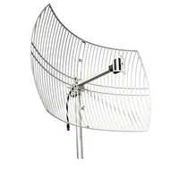 Extenseur WiFi ultra longue portée, antenne parabolique directionnelle à grille, amplificateur de signal haute vitesse, extérieur, verticale, 2,4 GHz, antenne Alfa