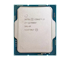 Processeur Intel Core I7-12700KF 12e génération Alder Lake 12 cœurs 3.6 GHz à prix d'usine pour processeur de bureau bon marché