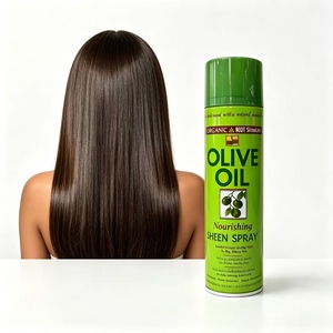 <span class=keywords><strong>Spray</strong></span> capillaire <span class=keywords><strong>bio</strong></span> à l'huile d'olive tenue moyenne 472ml - Brillant et hydratant pour tresses sèches et <span class=keywords><strong>cheveux</strong></span> abîmés - Product Image 2