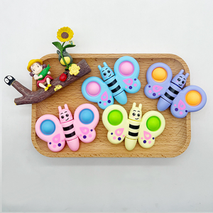 Jouet sensoriel anti-stress en plastique rotatif en forme de <span class=keywords><strong>papillon</strong></span>, avec bulles à presser, pour enfants, garçons, filles <span class=keywords><strong>et</strong></span> adultes - Product Image 4