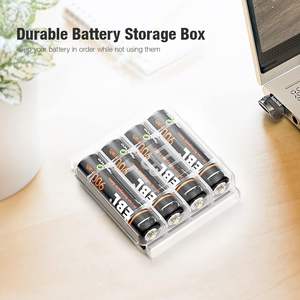 EBL USB <b>Rechargeable</b> <b>AAA</b> Lithium Ion <b>Batteries</b> 1.5V 4 Pack 900mWh Cylindrical Lithium Ion <b>Rechargeable</b> <b>AAA</b> <b>Batteries</b> - Product Image 4
