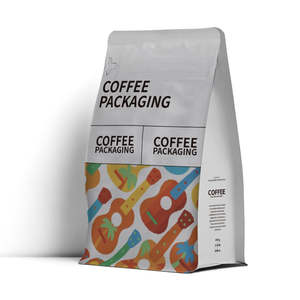 Sachet à fond carré gaufré imprimé sur mesure, refermable, thermoscellable, anti-odeur, qualité alimentaire PE pour aliments pour bébés et grains de café - Product Image 4