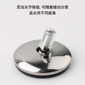 Coussinets réglables pour pieds de meubles, en plastique, résistants à l'humidité, absorbant les chocs, pour armoire, chaise, table - Product Image 4