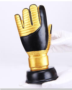 Tournoi <span class=keywords><strong>du</strong></span> <span class=keywords><strong>Qatar</strong></span>, Football, Football, <span class=keywords><strong>coupe</strong></span> en résine, gardien de but, mains dorées, <span class=keywords><strong>coupe</strong></span>, trophée, Fans, <span class=keywords><strong>coupe</strong></span> Souvenirs - Product Image 3