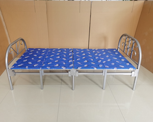 Meubles de chambre à coucher, Camping, bon marché, acier, fer, métal, <span class=keywords><strong>lit</strong></span> pliant <span class=keywords><strong>simple</strong></span> - Product Image 2