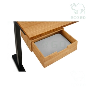 Under Desk Storage Drawer Bamboo Handcrafted Table Organizer for Office Home - Product Image 4