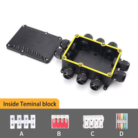 Borne de jonction de câble d'alimentation électrique étanche Ip68, pièces, bornes de connexion, vente en gros