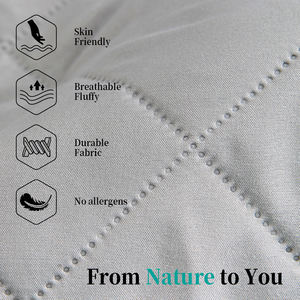 Pelindung Kasur Anti Air Ukuran Khusus dengan Teknologi Ultrasonic Embossing, Grosir Penutup Kasur dengan Lapisan Belakang TPU, Hipoalergenik - Product Image 3