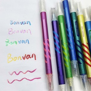 Color Shift Shimmer Dual Tip Markers para tarjetas de cumpleaños Invitaciones de fiesta Decoración DIY - Product Image 3