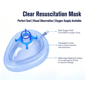 Kit de Reanimación Manual Portátil para Adultos a un <span class=keywords><strong>Precio</strong></span> Asequible, Bolsas de Reanimación <span class=keywords><strong>Ambu</strong></span> - Product Image 1